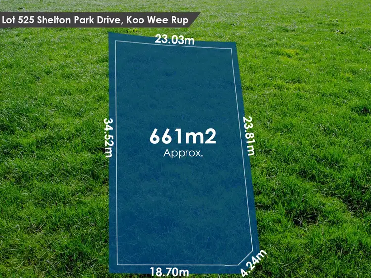 Main view of Homely land listing, 38 Shelton Park Drive, Koo Wee Rup VIC 3981