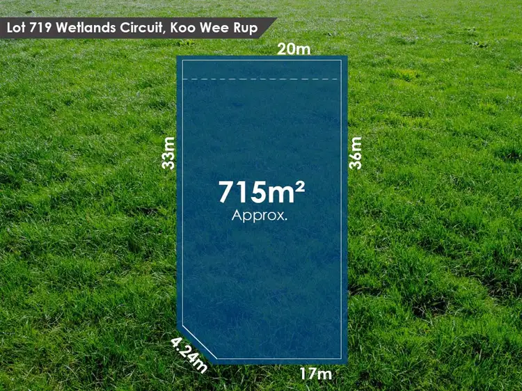 Main view of Homely land listing, Lot 719 Wetlands Circuit, Koo Wee Rup VIC 3981