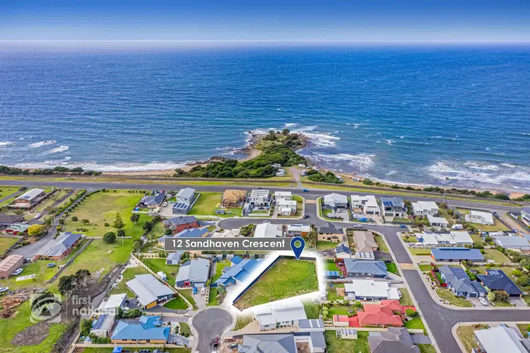 Main view of Homely land listing, 12 Sandhaven Crescent, Sulphur Creek TAS 7316
