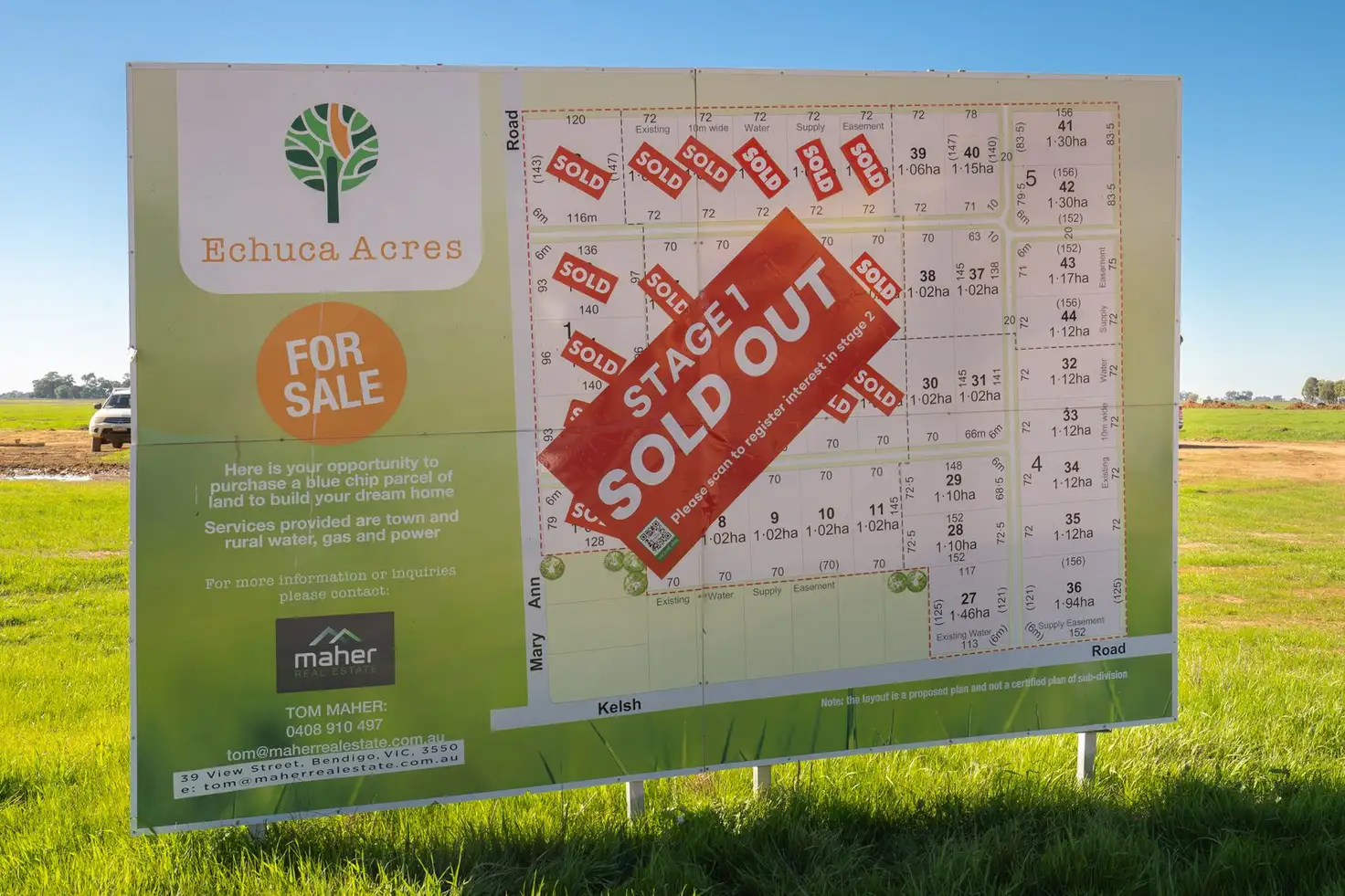Main view of Homely land listing, 592 Mary Ann Road, Echuca VIC 3564
