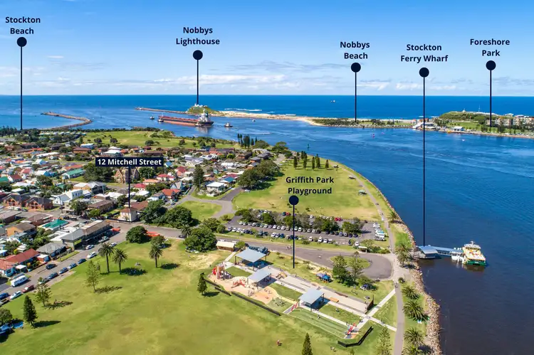 Main view of Homely house listing, 12 Mitchell Street, Stockton NSW 2295
