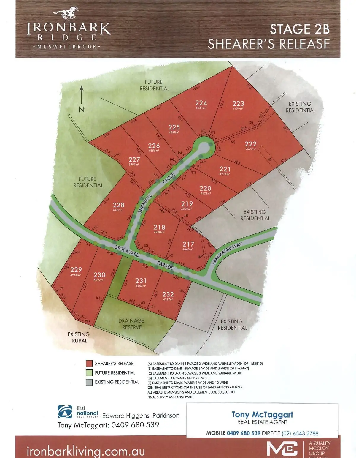 Main view of Homely land listing, STAGE 2b SHEARER'S PARADE, Muswellbrook NSW 2333