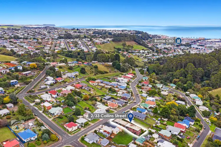 Main view of Homely unit listing, 2/33 Collins Street, Brooklyn TAS 7320