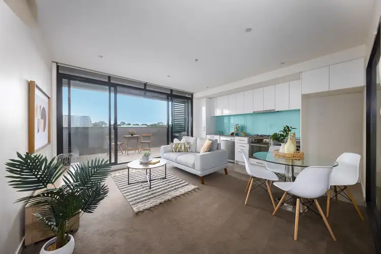 Second view of Homely apartment listing, 215/330 Lygon Street, Brunswick East VIC 3057