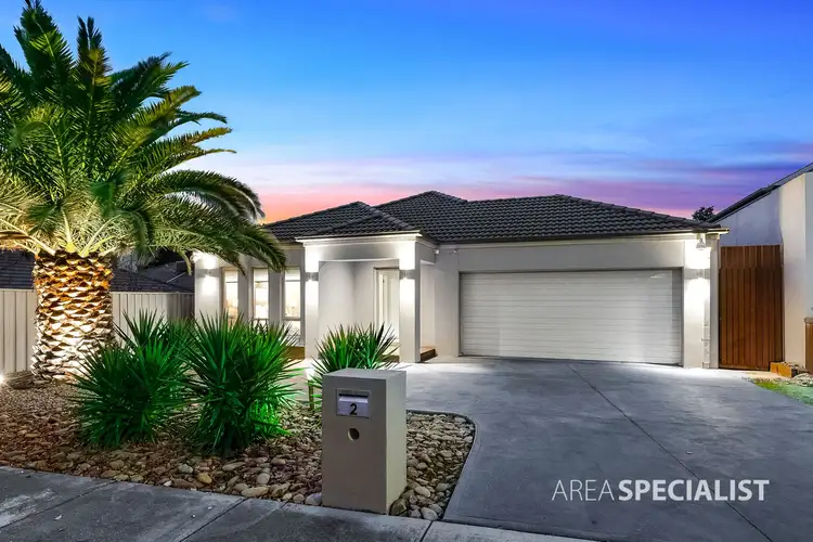 Second view of Homely house listing, 2 Coen Place, Caroline Springs VIC 3023
