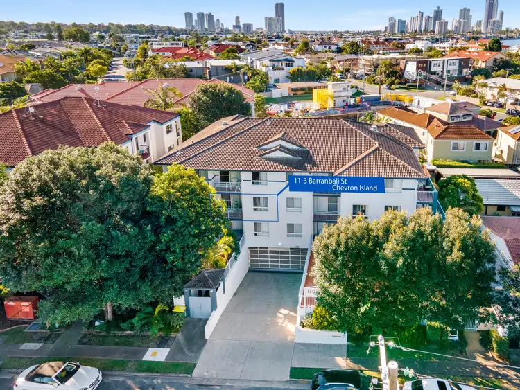 Second view of Homely apartment listing, 11/3-5 Barranbali Street, Chevron Island QLD 4217