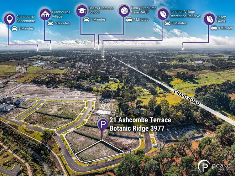 Second view of Homely land listing, 21 Ashcombe Terrace, Botanic Ridge VIC 3977