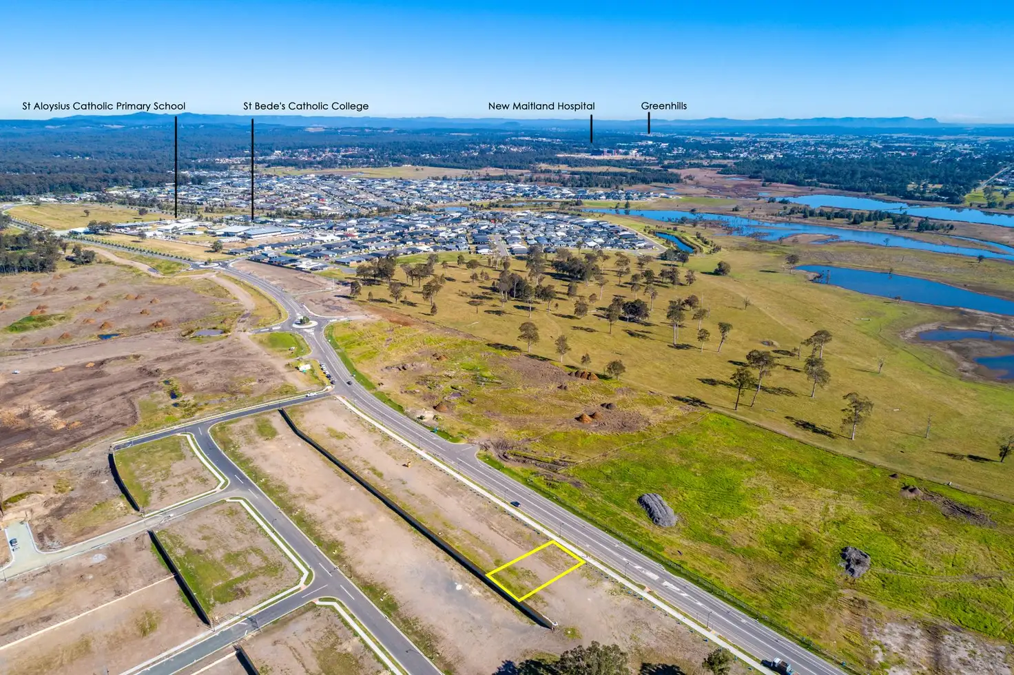 Main view of Homely land listing, 218 Settlers Boulevard, Chisholm NSW 2322