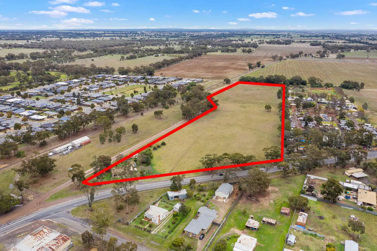 Main view of Homely land listing, 1427-1433 Calder Highway, Marong VIC 3515