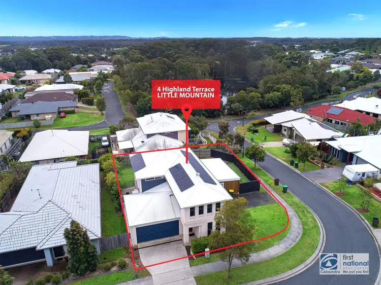 Second view of Homely house listing, 4 Highland Terrace, Little Mountain QLD 4551