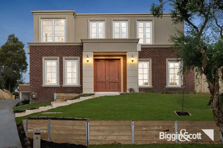 Main view of Homely townhouse listing, 1/14 Princeton Place, Templestowe VIC 3106