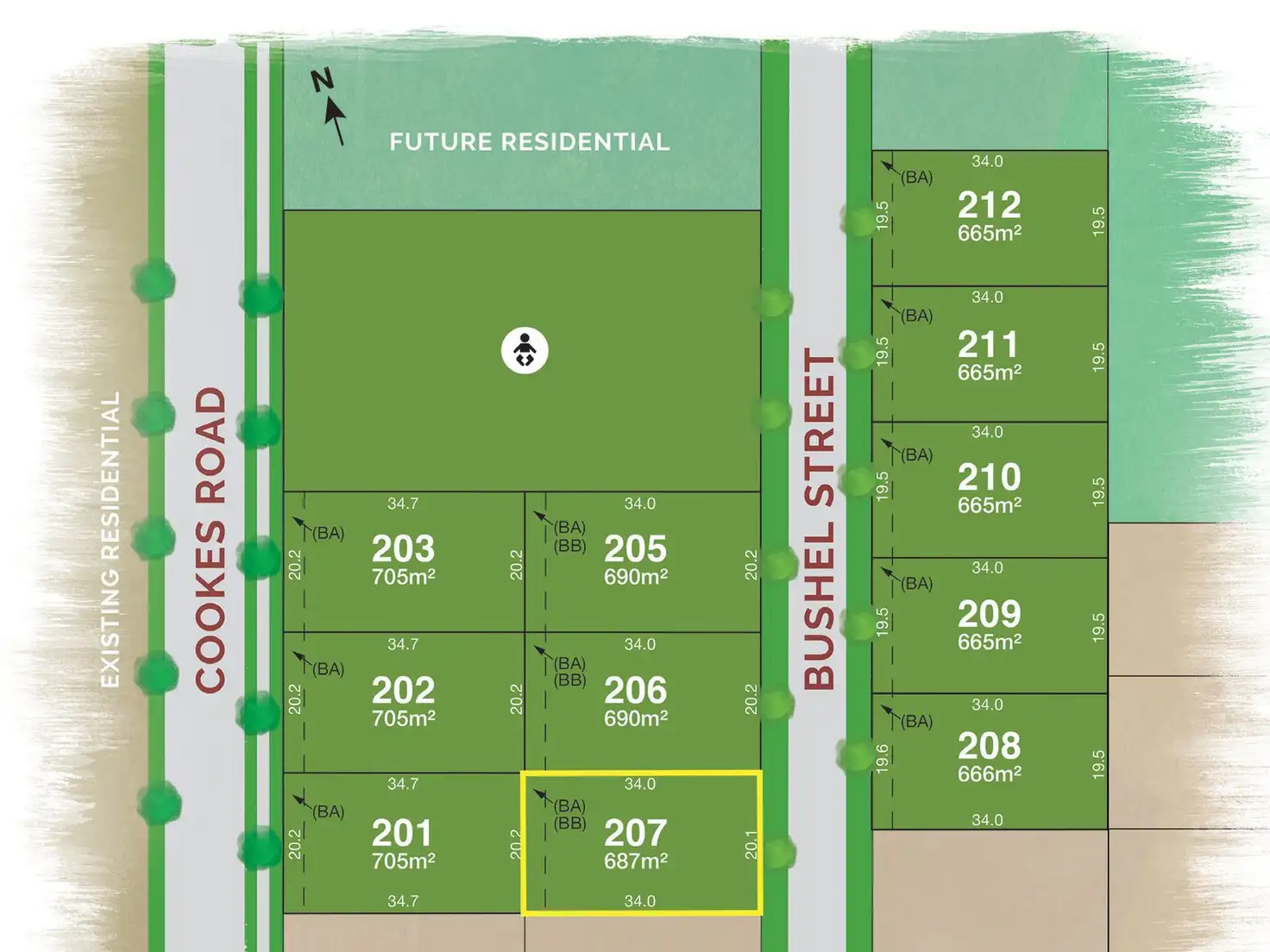 Main view of Homely land listing, Lot 207 Bushel Street, Armidale NSW 2350