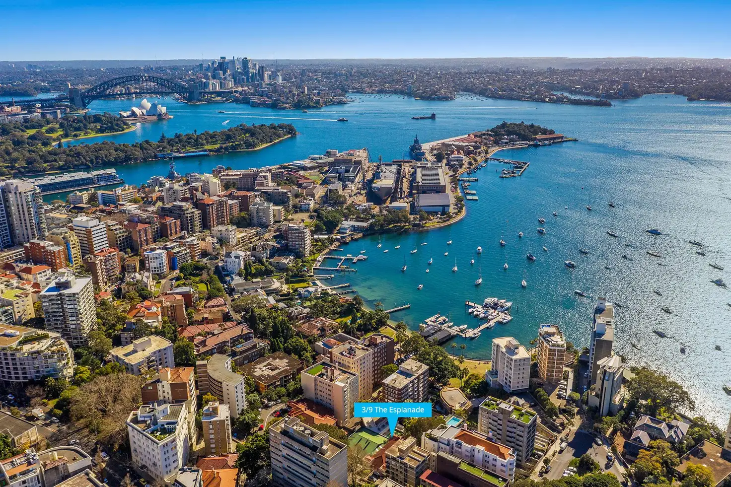 Main view of Homely apartment listing, 3/9 The Esplanade, Elizabeth Bay NSW 2011