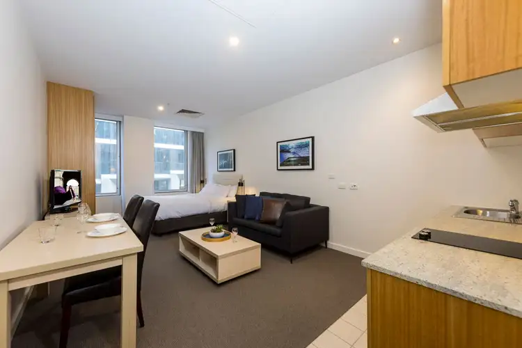 Second view of Homely apartment listing, 208/60 Market Street, Melbourne VIC 3000