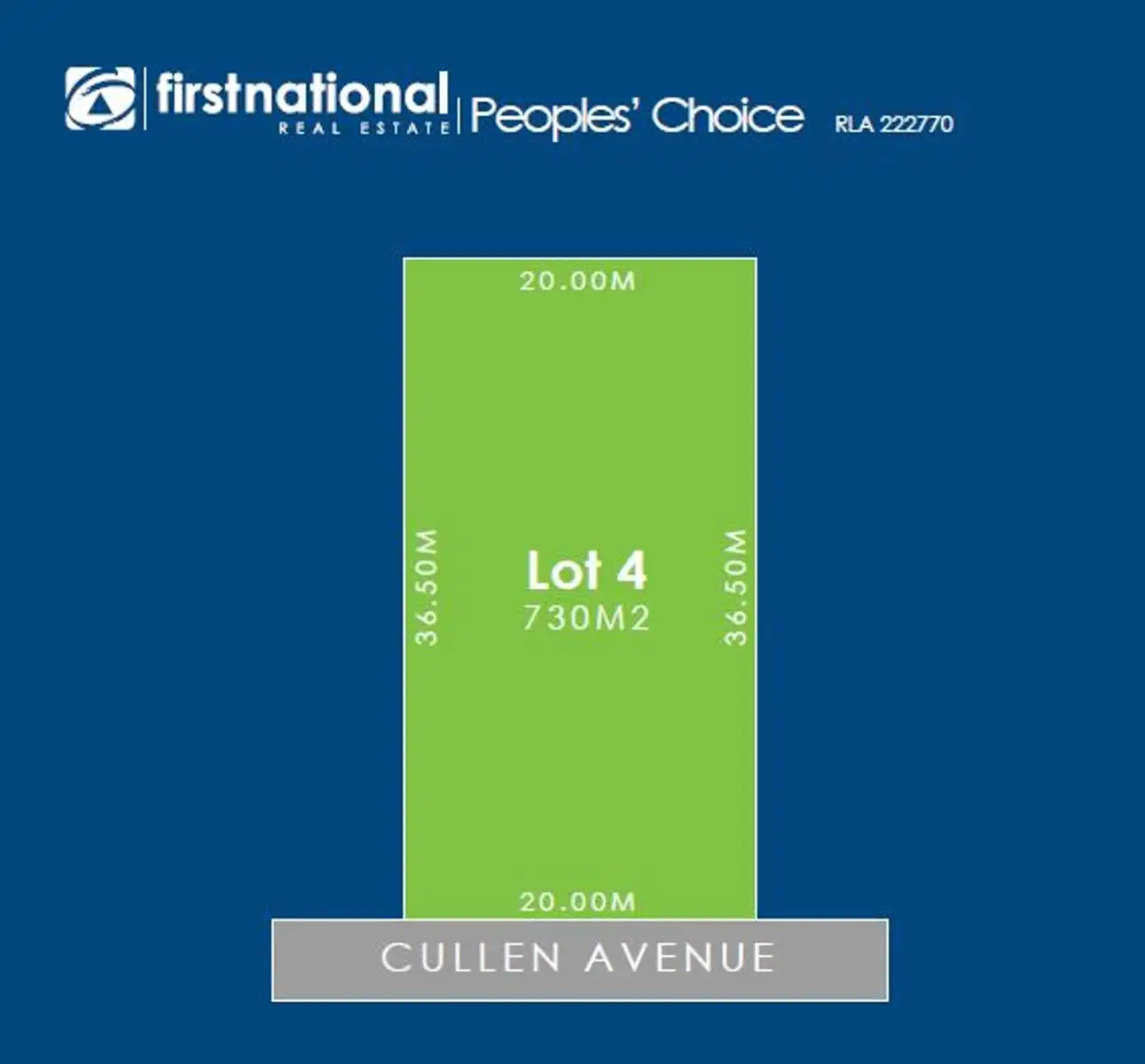 Main view of Homely land listing, Lot 4 Cullen Avenue, Gawler East SA 5118