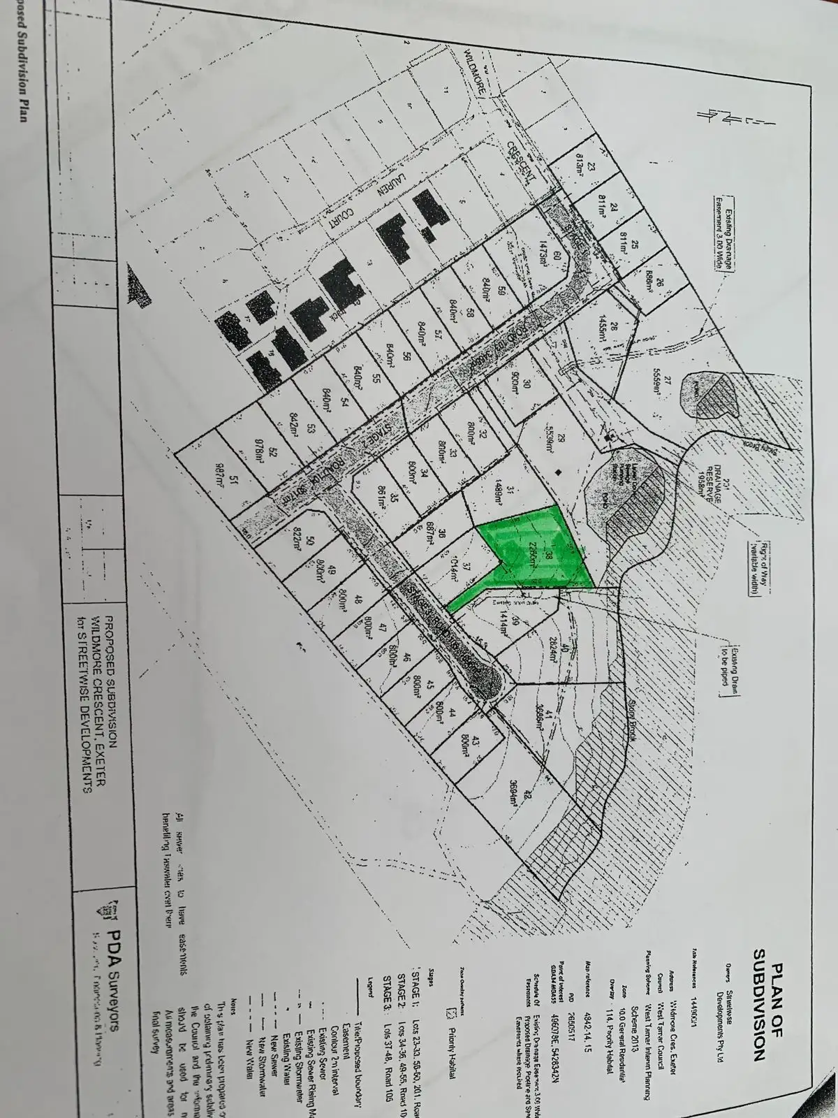Main view of Homely land listing, 9 Gurr Court, Exeter TAS 7275