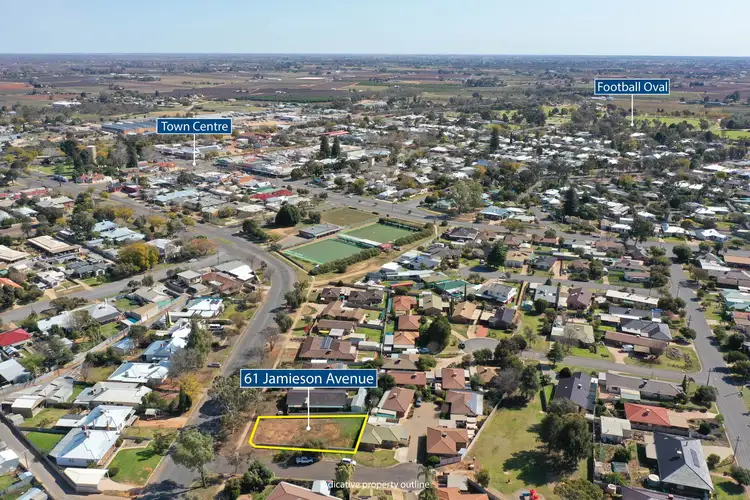 Main view of Homely land listing, 61 Jamieson Avenue, Red Cliffs VIC 3496