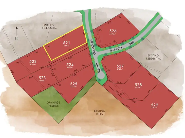 Second view of Homely land listing, Lot 521 Stockyard Parade, Muswellbrook NSW 2333