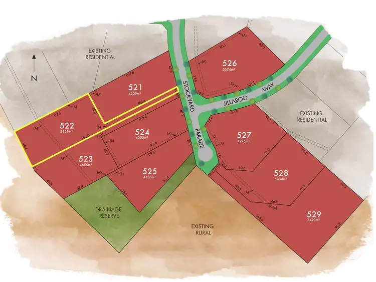 Second view of Homely land listing, Lot 522 Stockyard Parade, Muswellbrook NSW 2333
