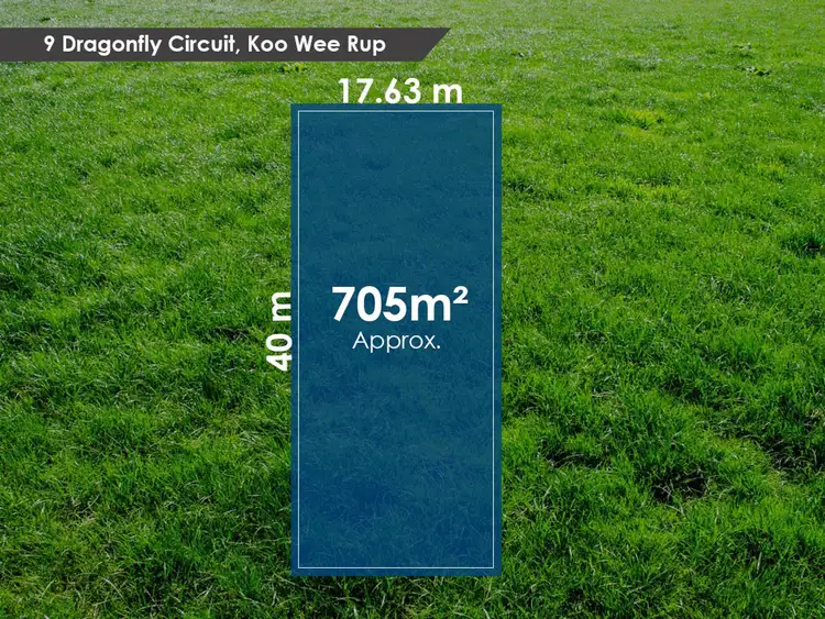 Main view of Homely land listing, 9 Dragonfly Circuit, Koo Wee Rup VIC 3981