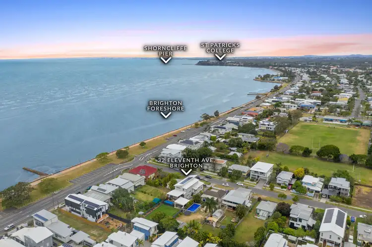 Main view of Homely house listing, 32 Eleventh Avenue, Brighton QLD 4017