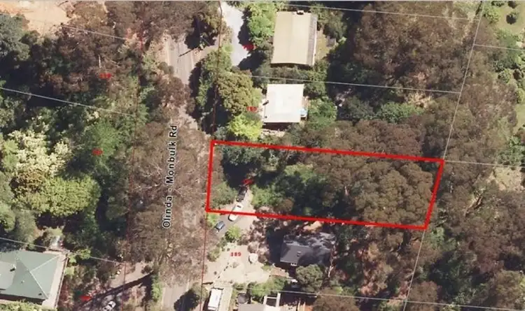Main view of Homely land listing, 187 Olinda-Monbulk Road, Monbulk VIC 3793