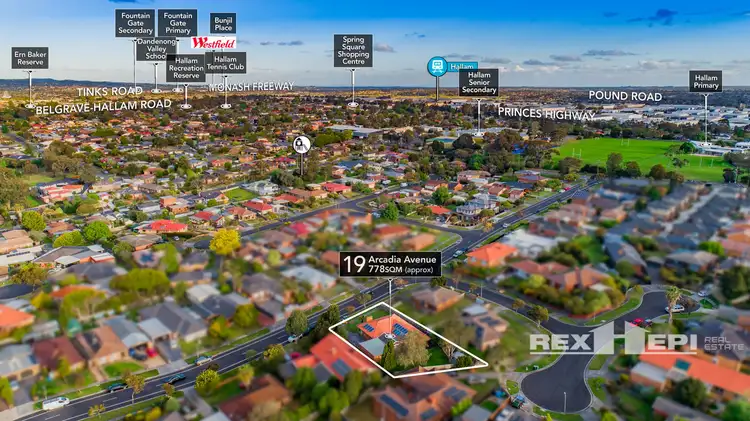 Second view of Homely house listing, 19 Arcadia Avenue, Hallam VIC 3803