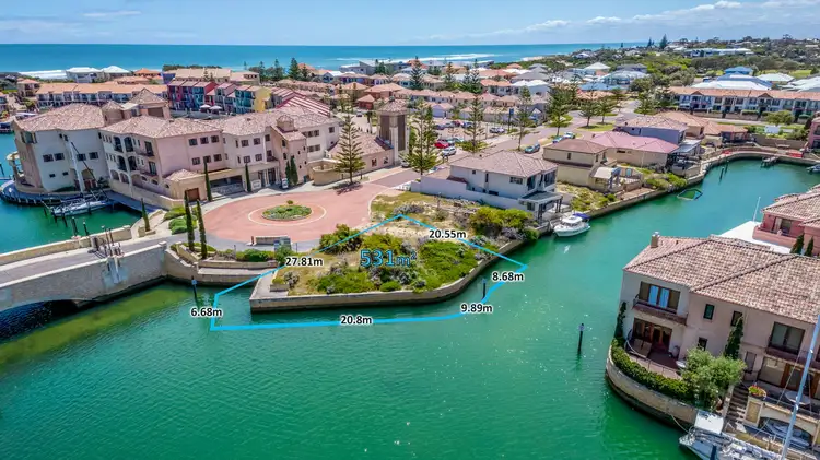 Main view of Homely land listing, 21 Port Quays, Wannanup WA 6210
