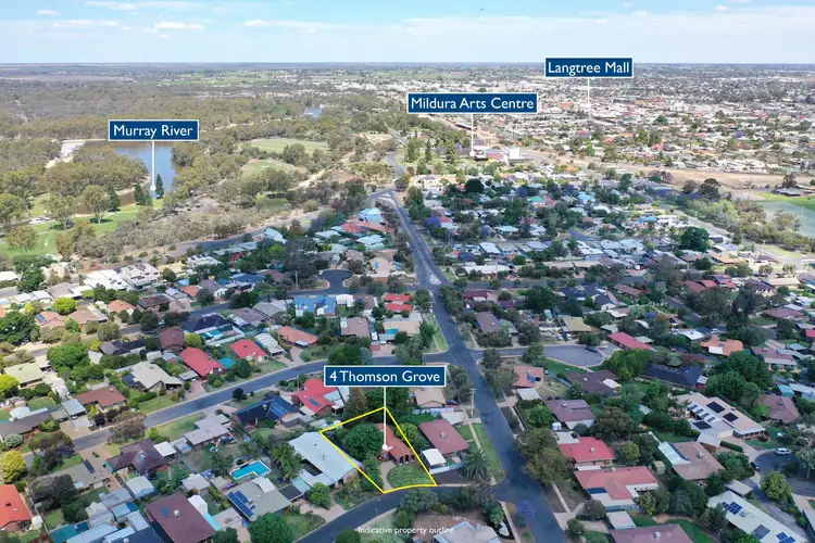 Second view of Homely house listing, 4 Thomson Grove, Mildura VIC 3500