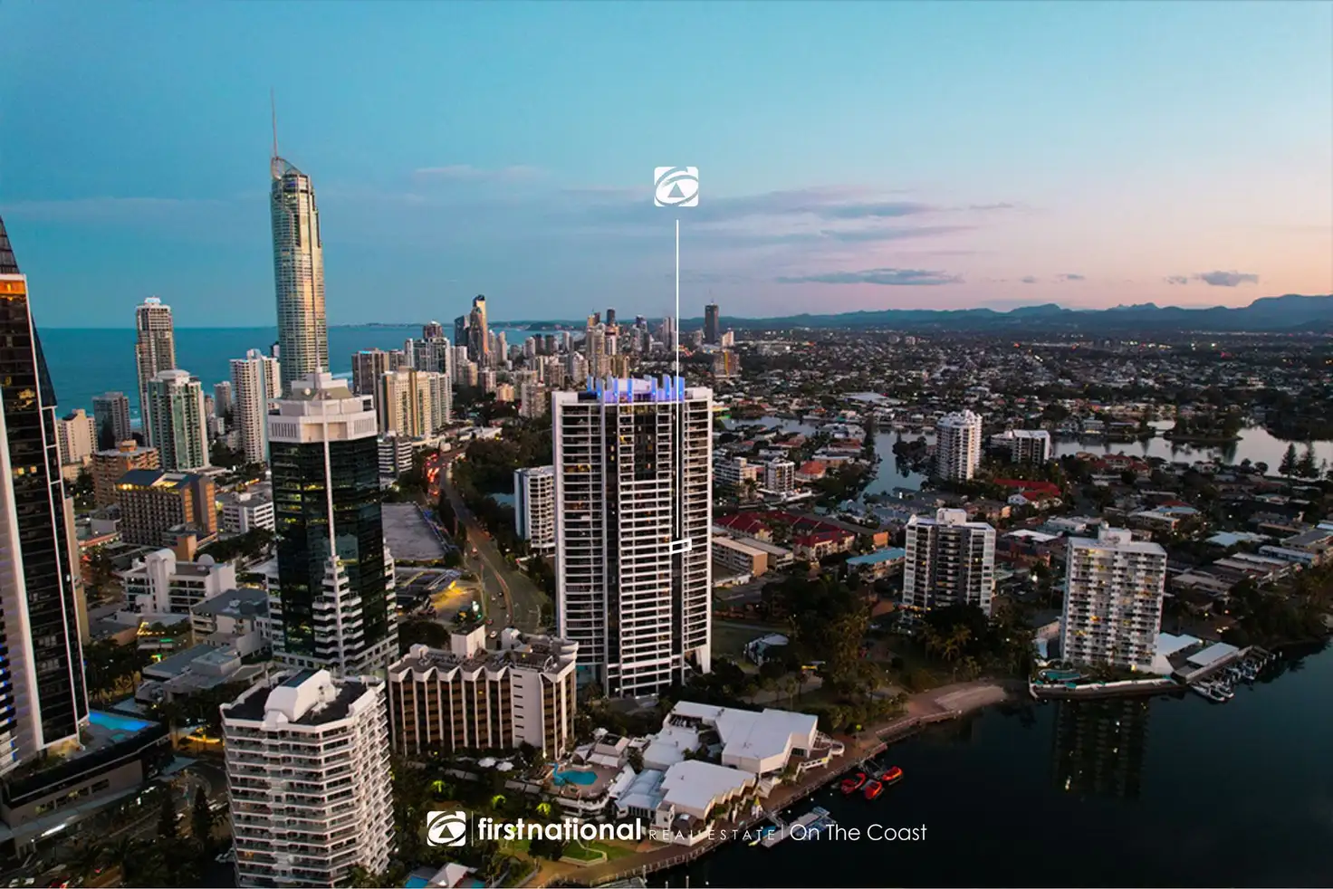 Main view of Homely apartment listing, 1602/4 Wahroonga Place, Surfers Paradise QLD 4217