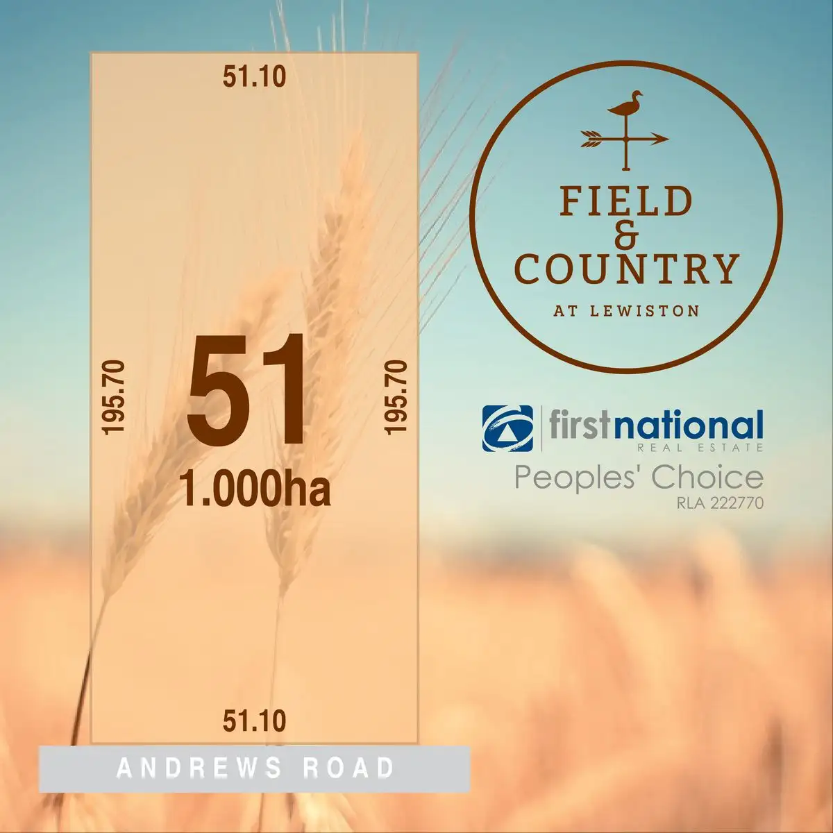 Main view of Homely land listing, Lot 51 St Andrews Road, Lewiston SA 5501