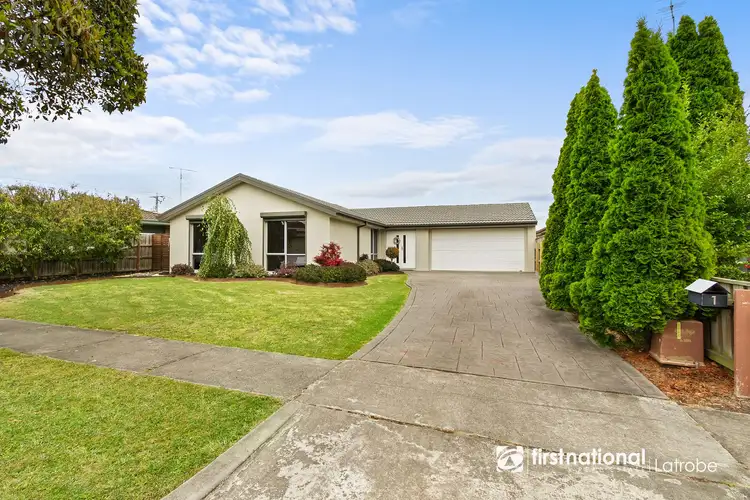 Main view of Homely house listing, 1 Ellery Place, Traralgon VIC 3844