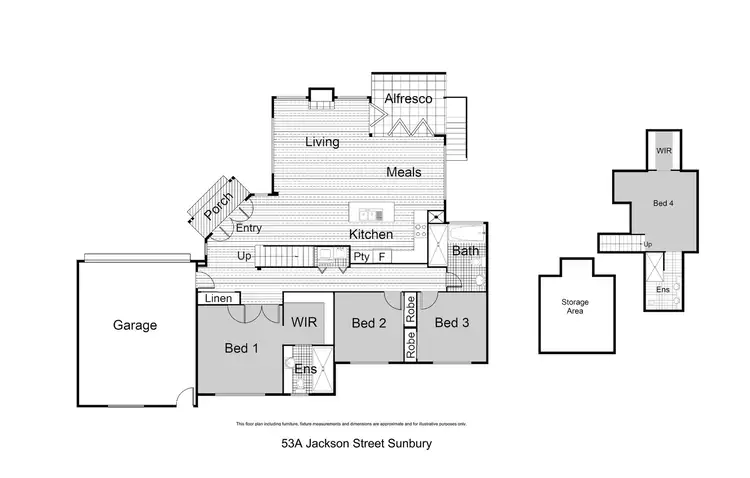 Third view of Homely house listing, 53A Jackson Street, Sunbury VIC 3429