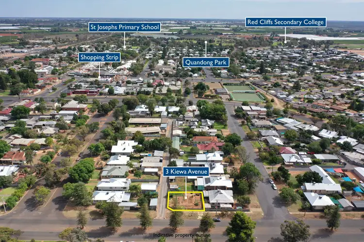 Main view of Homely land listing, 3 Kiewa Avenue, Red Cliffs VIC 3496