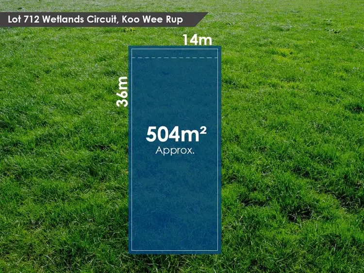 Main view of Homely land listing, Lot 712 Wetlands Circuit, Koo Wee Rup VIC 3981