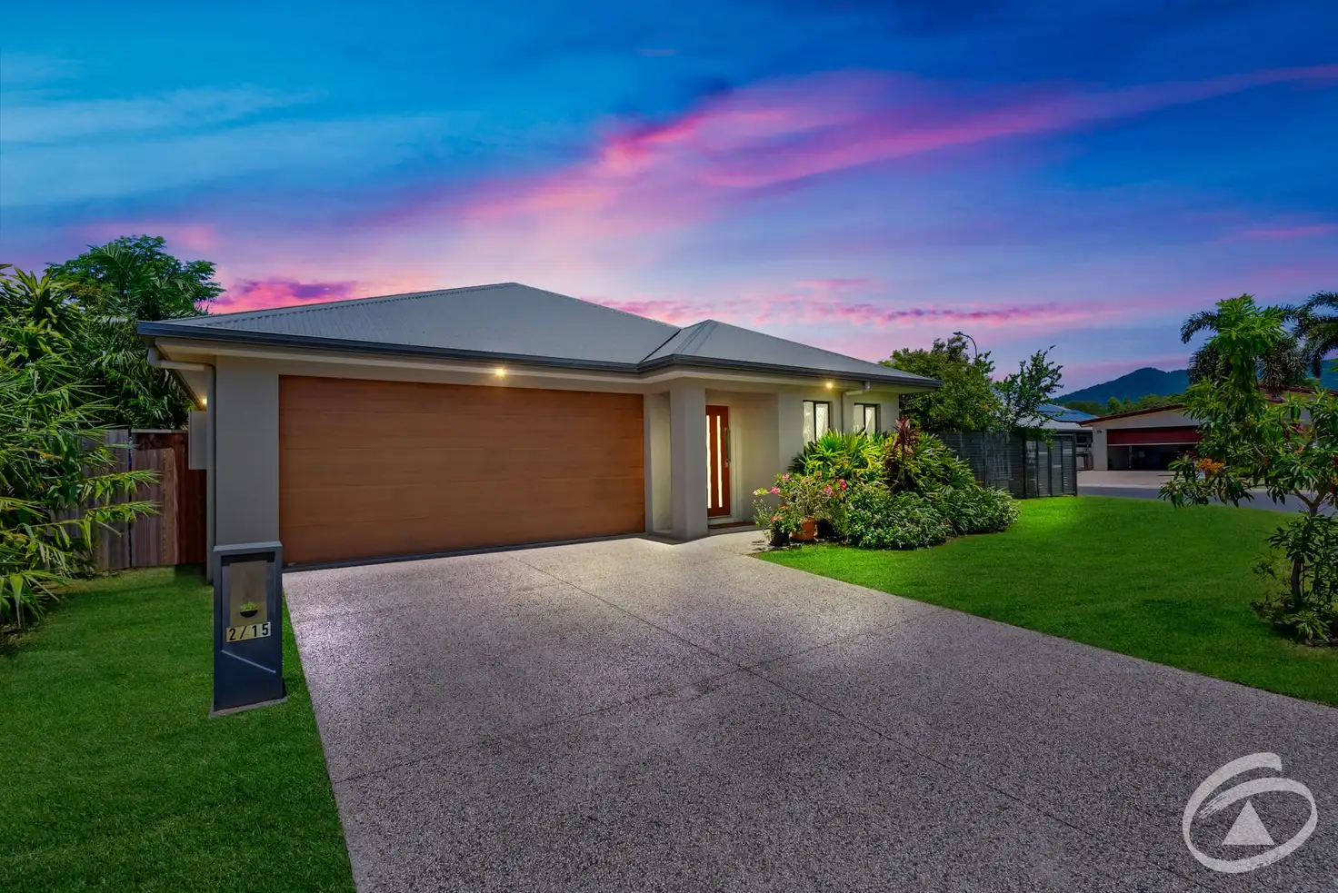 Main view of Homely semi-detached listing, 2/15 Moojeeba Way, Trinity Park QLD 4879