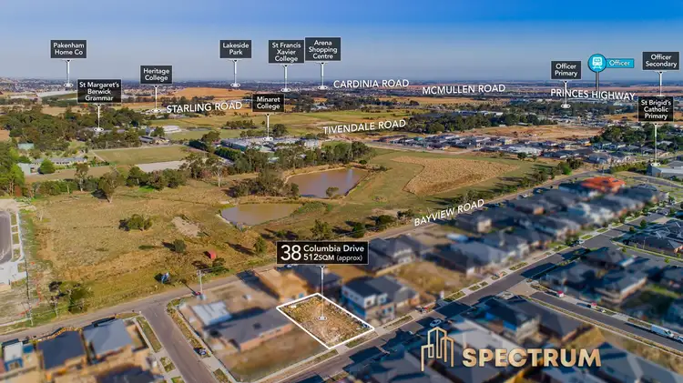 Second view of Homely land listing, 38 Columbia Drive, Officer VIC 3809