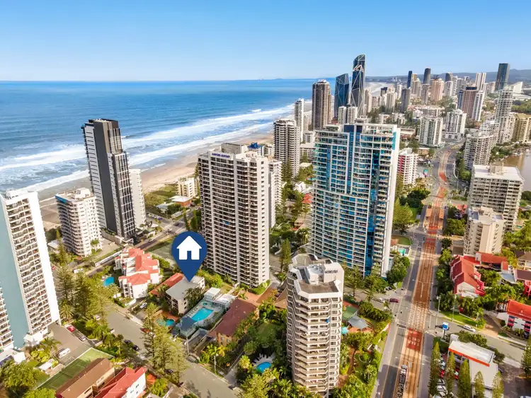 Second view of Homely apartment listing, 3/16 Markwell Avenue, Surfers Paradise QLD 4217