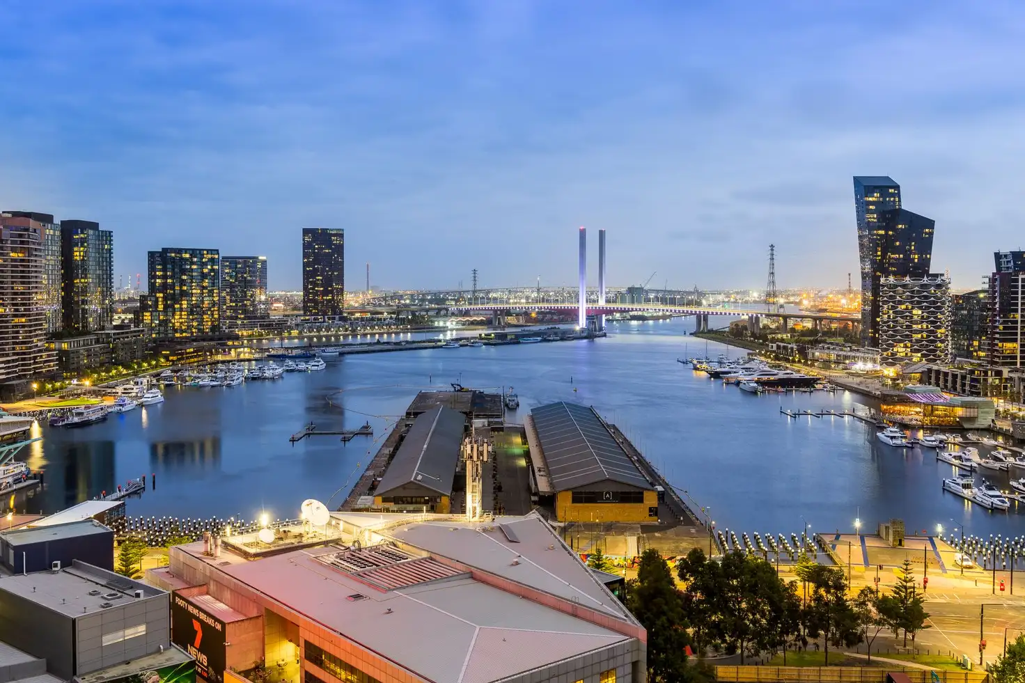 Main view of Homely apartment listing, 1706/677 La Trobe Street, Docklands VIC 3008