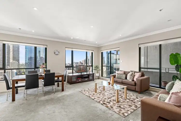 Main view of Homely apartment listing, 2410/265 Exhibition Street, Melbourne VIC 3000