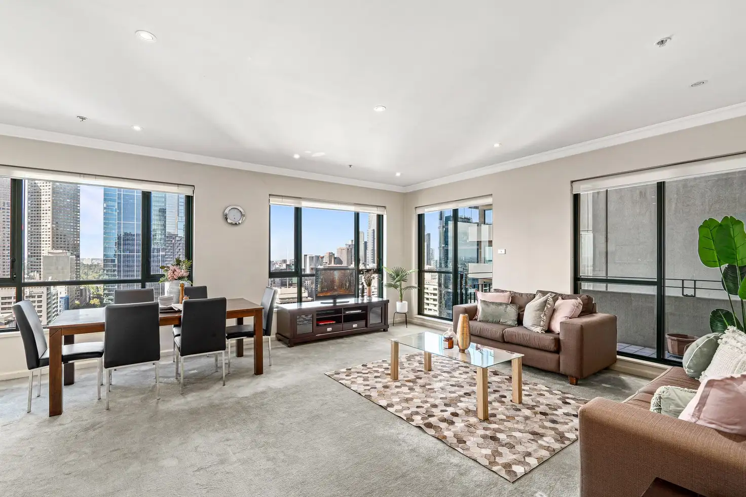 Main view of Homely apartment listing, 2410/265 Exhibition Street, Melbourne VIC 3000