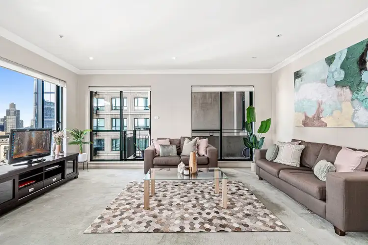 Third view of Homely apartment listing, 2410/265 Exhibition Street, Melbourne VIC 3000