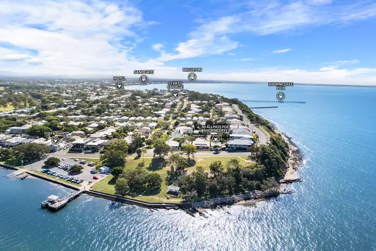 Main view of Homely house listing, 90 Allpass Parade, Shorncliffe QLD 4017
