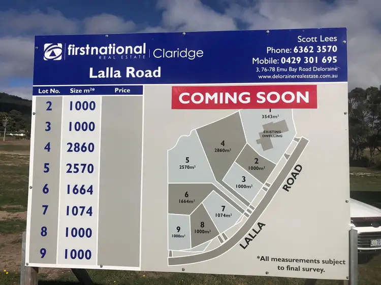 Fifth view of Homely land listing, Lot 4, 14 Lalla Rd, Lilydale TAS 7268