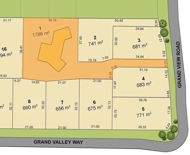 Main view of Homely land listing, 1/217 Grandview Road, Rankin Park NSW 2287