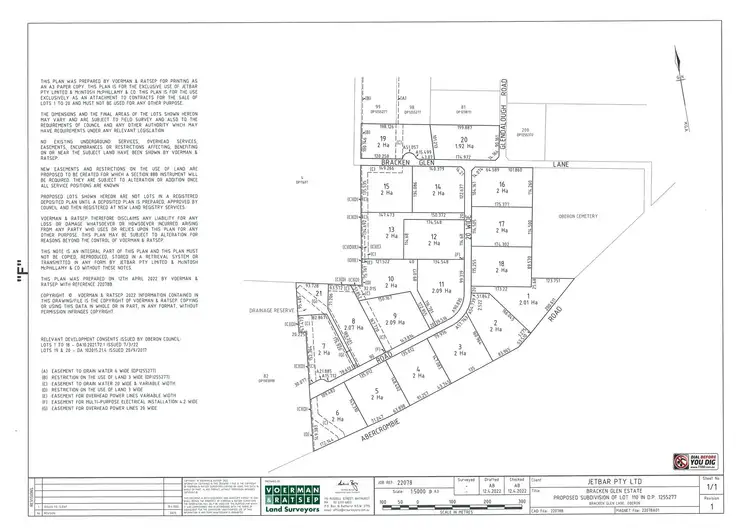 Second view of Homely land listing, Proposed LOT 6 Bracken Estate, Oberon NSW 2787