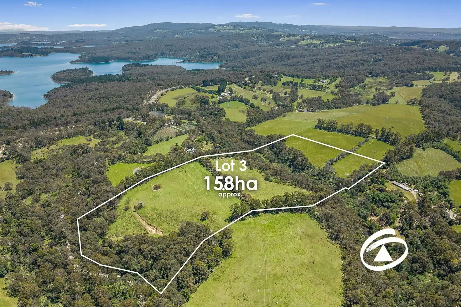 Main view of Homely rural property listing, Lot 3/650 Bourkes Creek Rd, Dewhurst VIC 3808