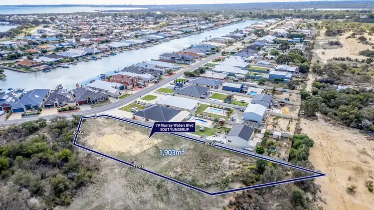 Second view of Homely land listing, 79 Murray Waters Boulevard, South Yunderup WA 6208