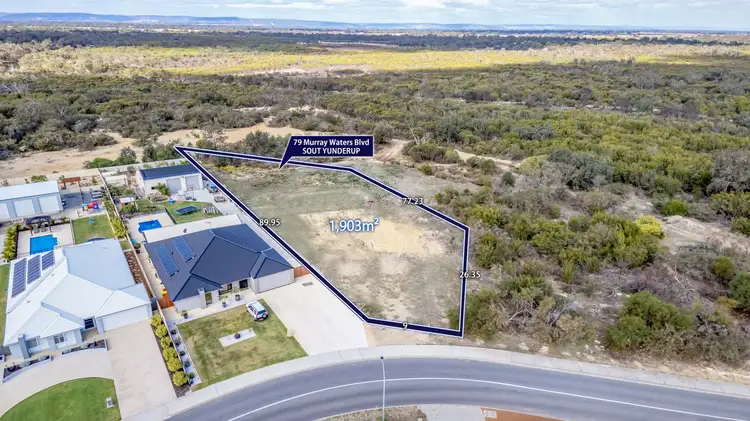 Third view of Homely land listing, 79 Murray Waters Boulevard, South Yunderup WA 6208