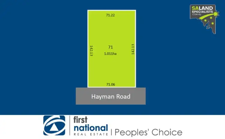 Main view of Homely land listing, 178-180 Hayman Road, Lewiston SA 5501